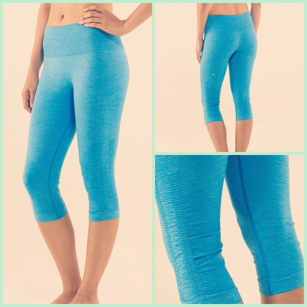 lululemon IN THE FLOW Crop II Sz 6